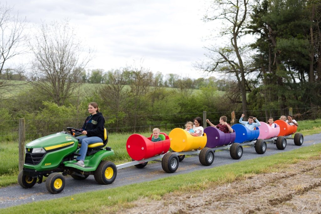 Barrel Train Ride